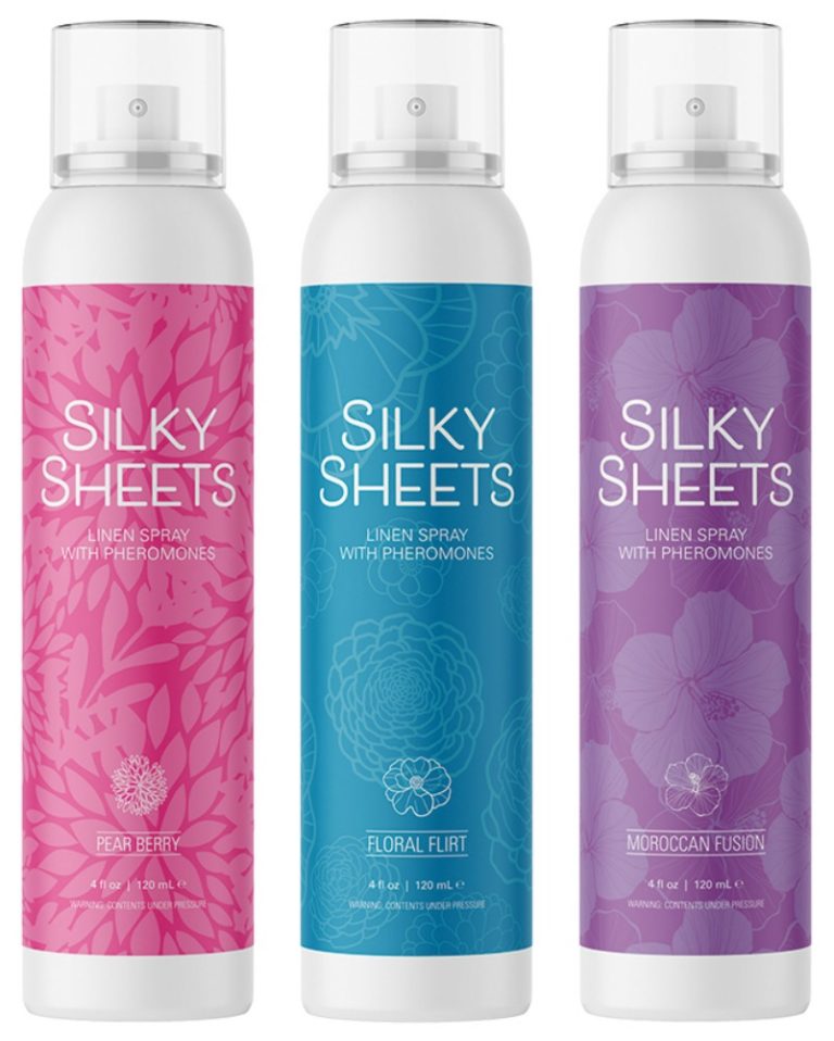 Back by Popular Demand Silky Sheets Linen Spray with Pheromones The