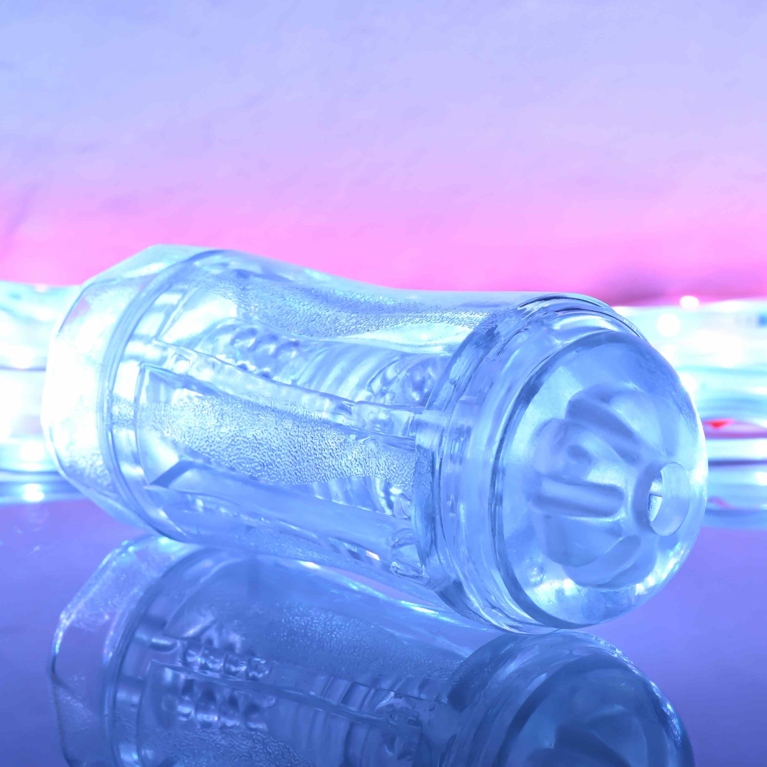 Double Penetration Stroker XR Pink main image 0